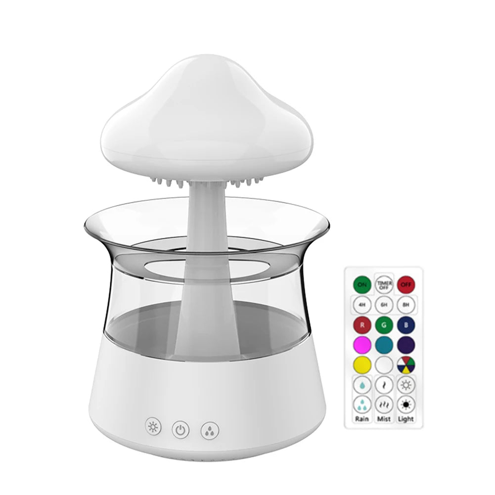 300ml Mushroom Rain Air Humidifier