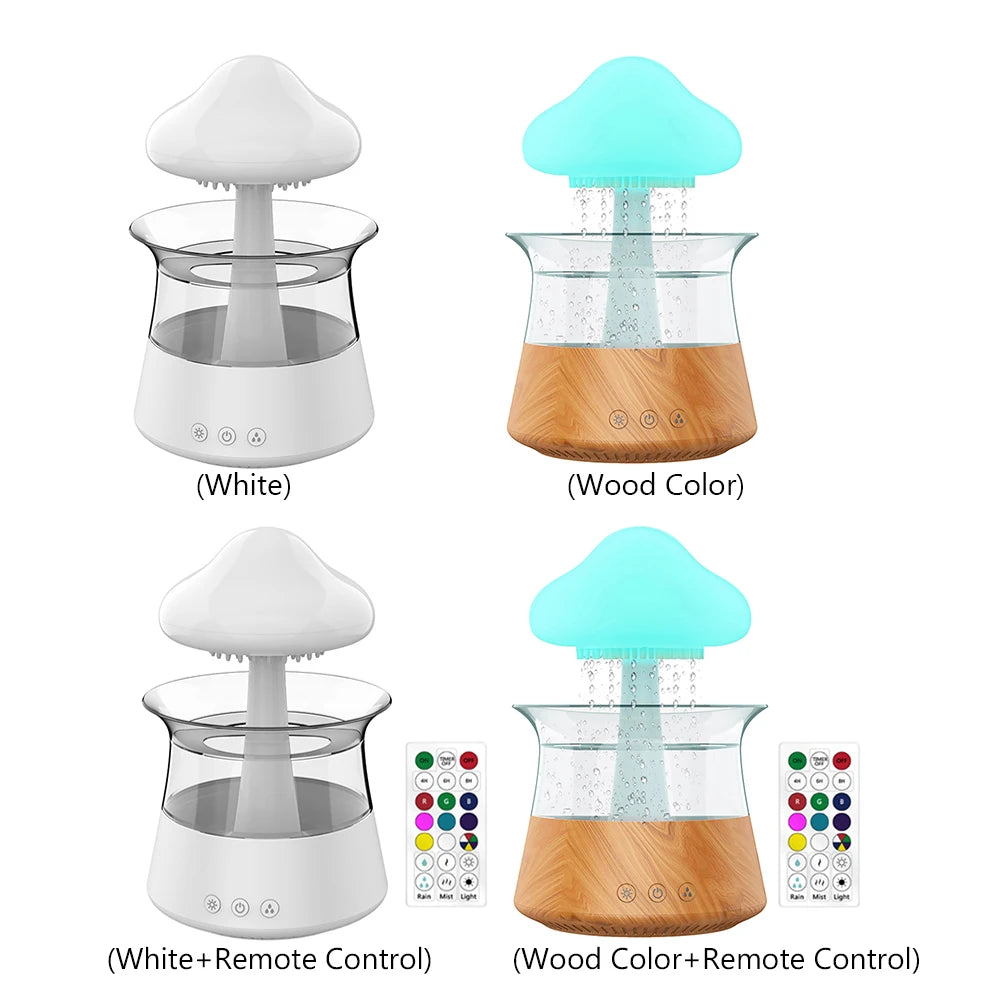 300ml Mushroom Rain Air Humidifier