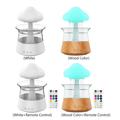 300ml Mushroom Rain Air Humidifier